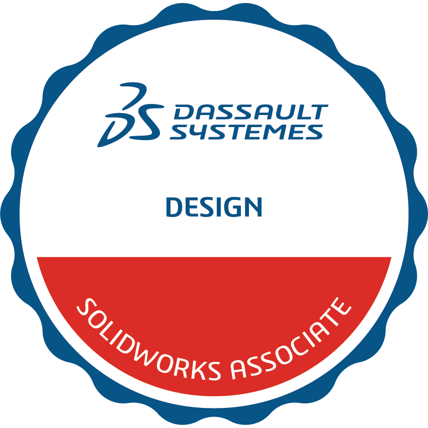 SOLIDWORKS Design Associate badge
